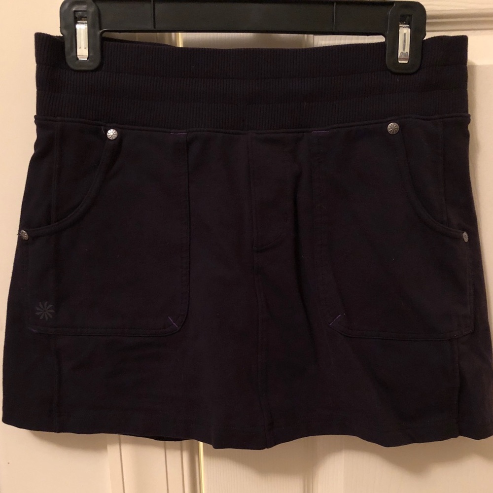 Athleta Black Skort